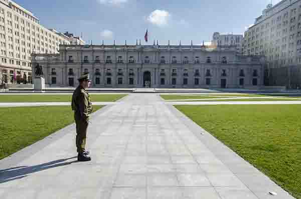 99 - Chile - Santiago de Chile - palacio La Moneda